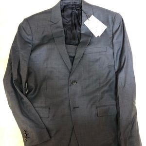🆕 $795 Theory Rodolf CF Blue 2 Button Suit 40S